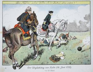 Den fatale dag i Kolin, 18. juni 1757